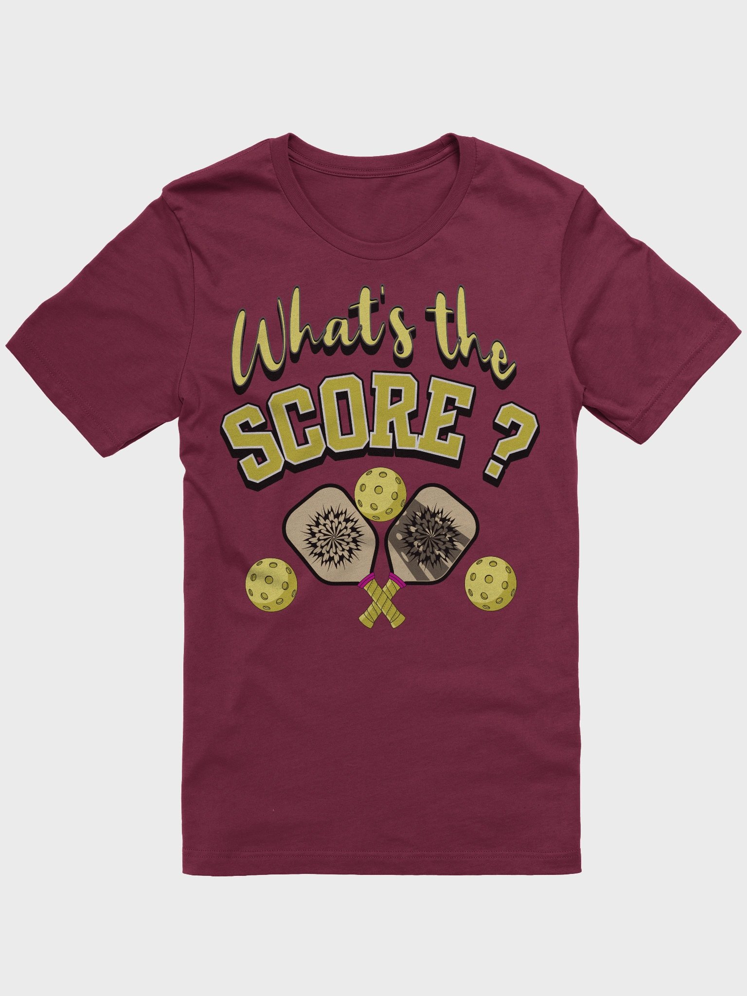 Whats The Score Pickleball Stylishly Tee product image (4)