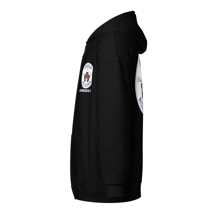 DEGEN ALL STAR PEW PEW (zip up hoodie) product image (5)