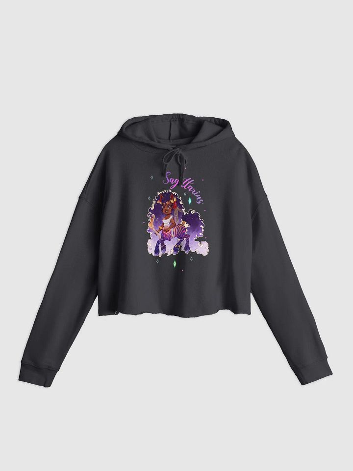 Sagittarius Crop Hoodie (Zodiac Series) product image (7)