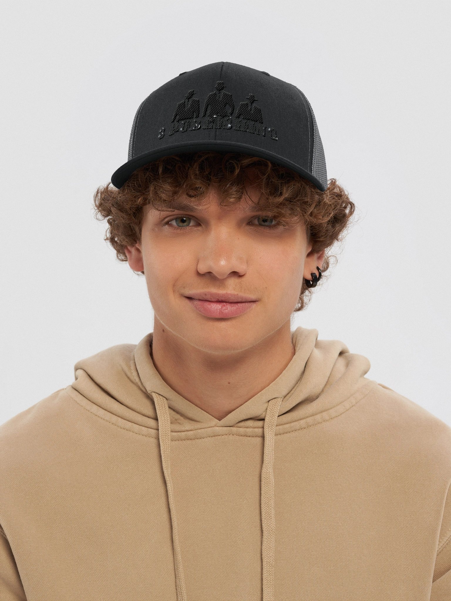 3 Publishing Mystery Fragment Trucker Hat product image (33)