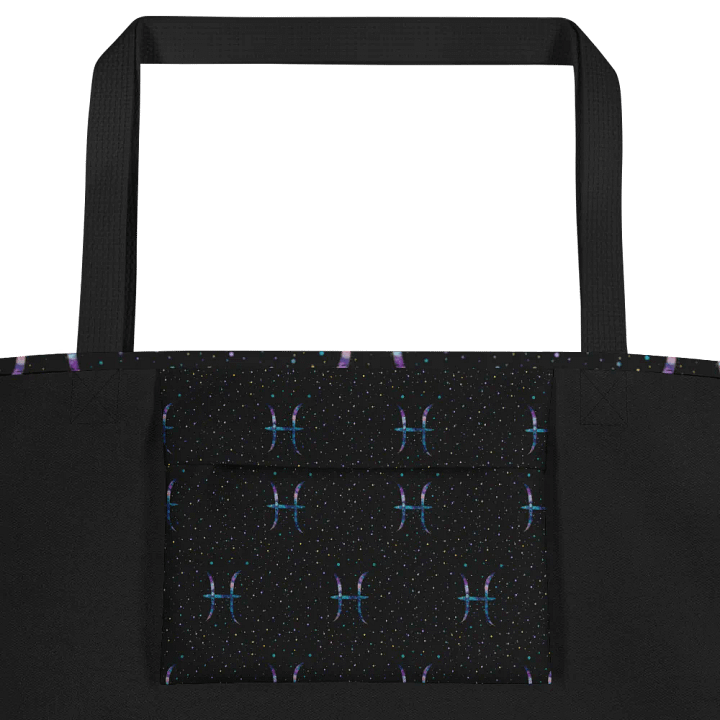 Pisces, Magical Mystical Glyph Only, Patterned Tote product image (2)