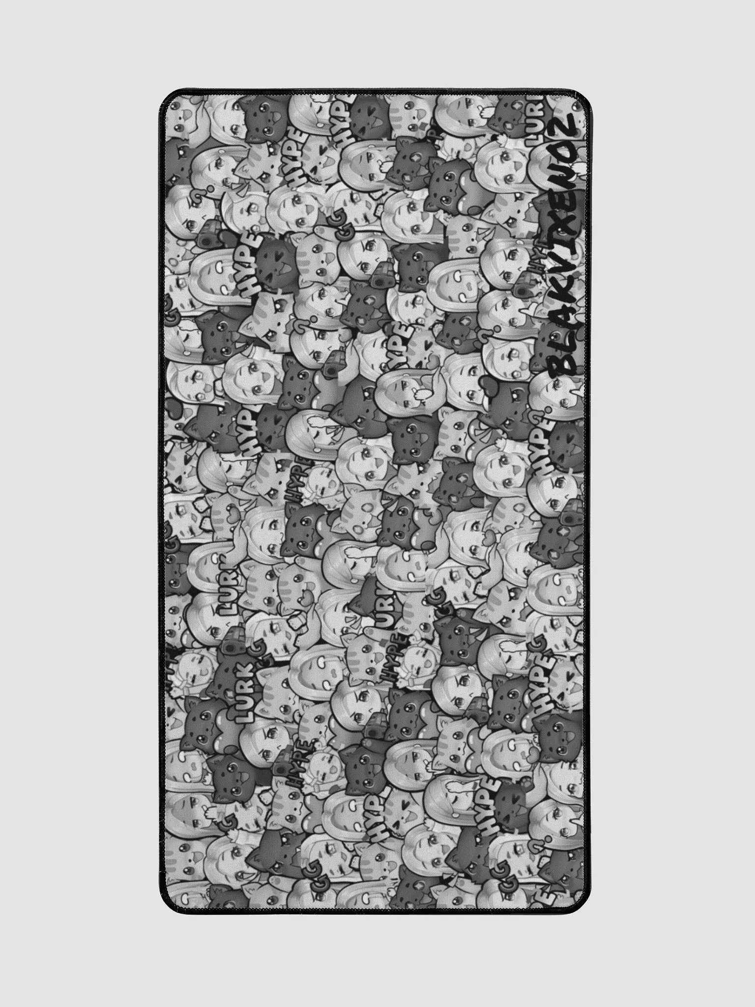 Emote Desk Mat - Blak and White product image (2)