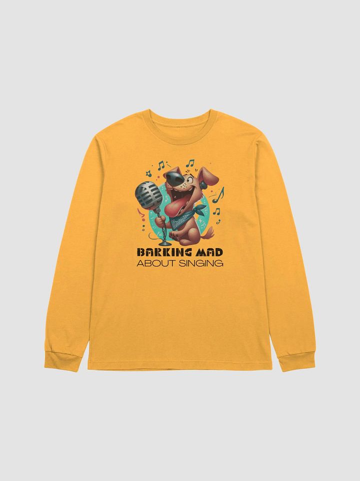 Barking Mad About Singing Funny T-Shirt For Dog and Music Lovers product image (2)