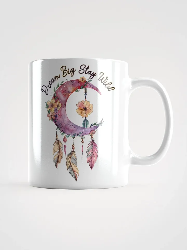 Dream Big Stay Wild White Mug product image (1)