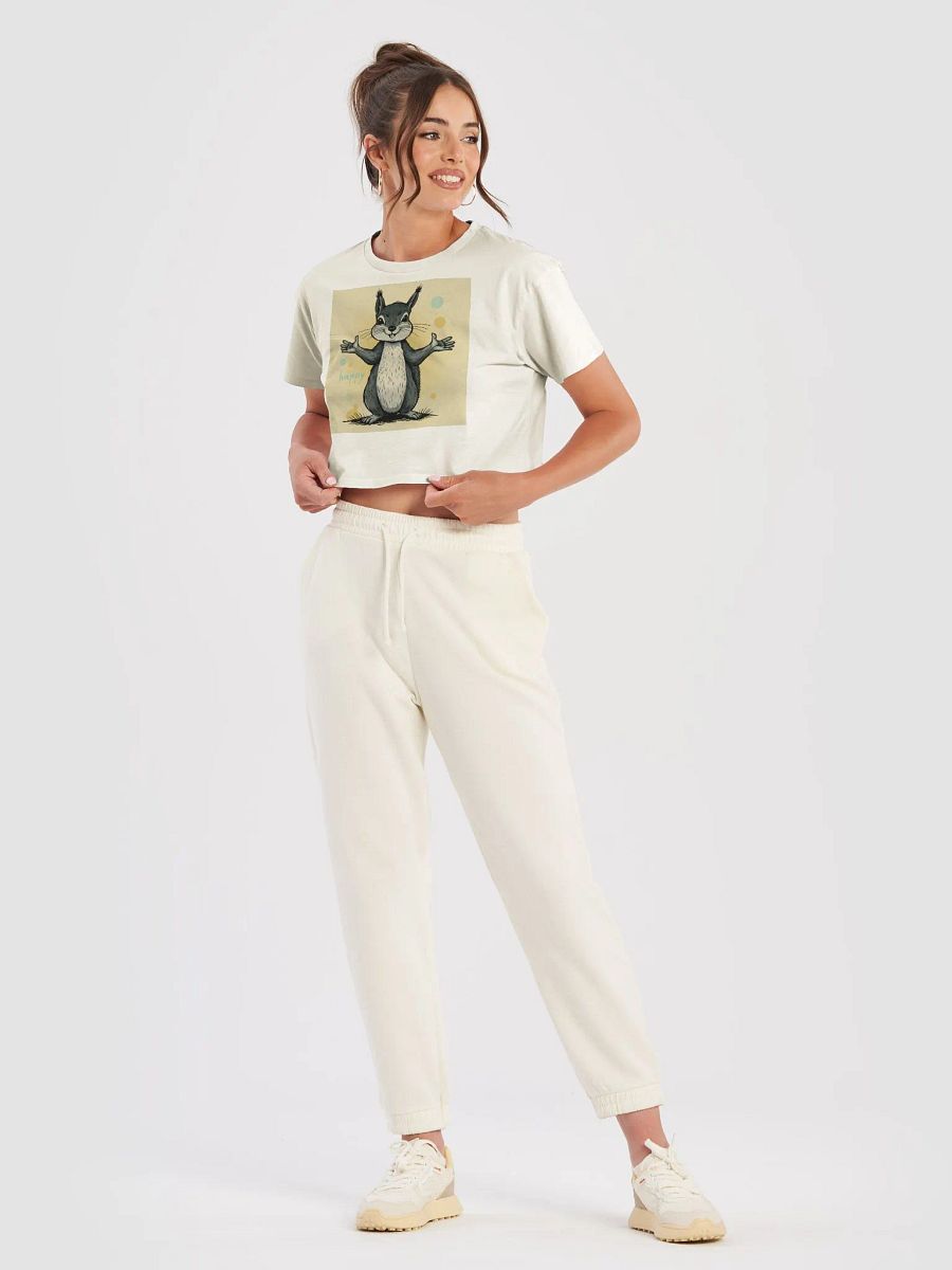 Happy Squirrel Women's Crop Top product image (5)