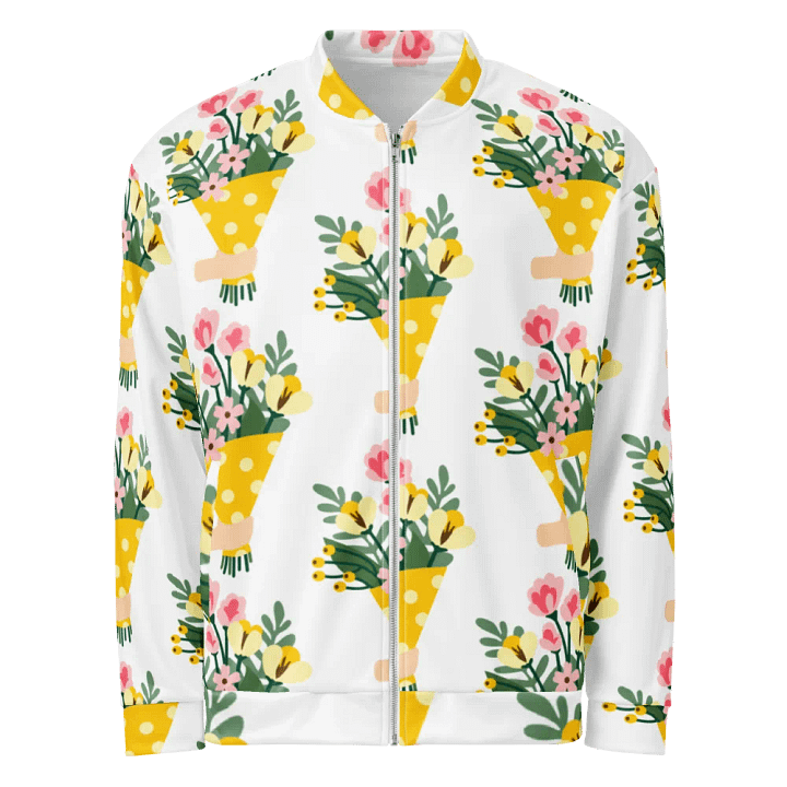 Dotty Floral Delight Bomber Jacket product image (1)