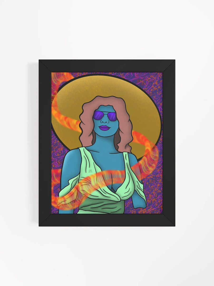 Summer Lilly framed poster product image (4)