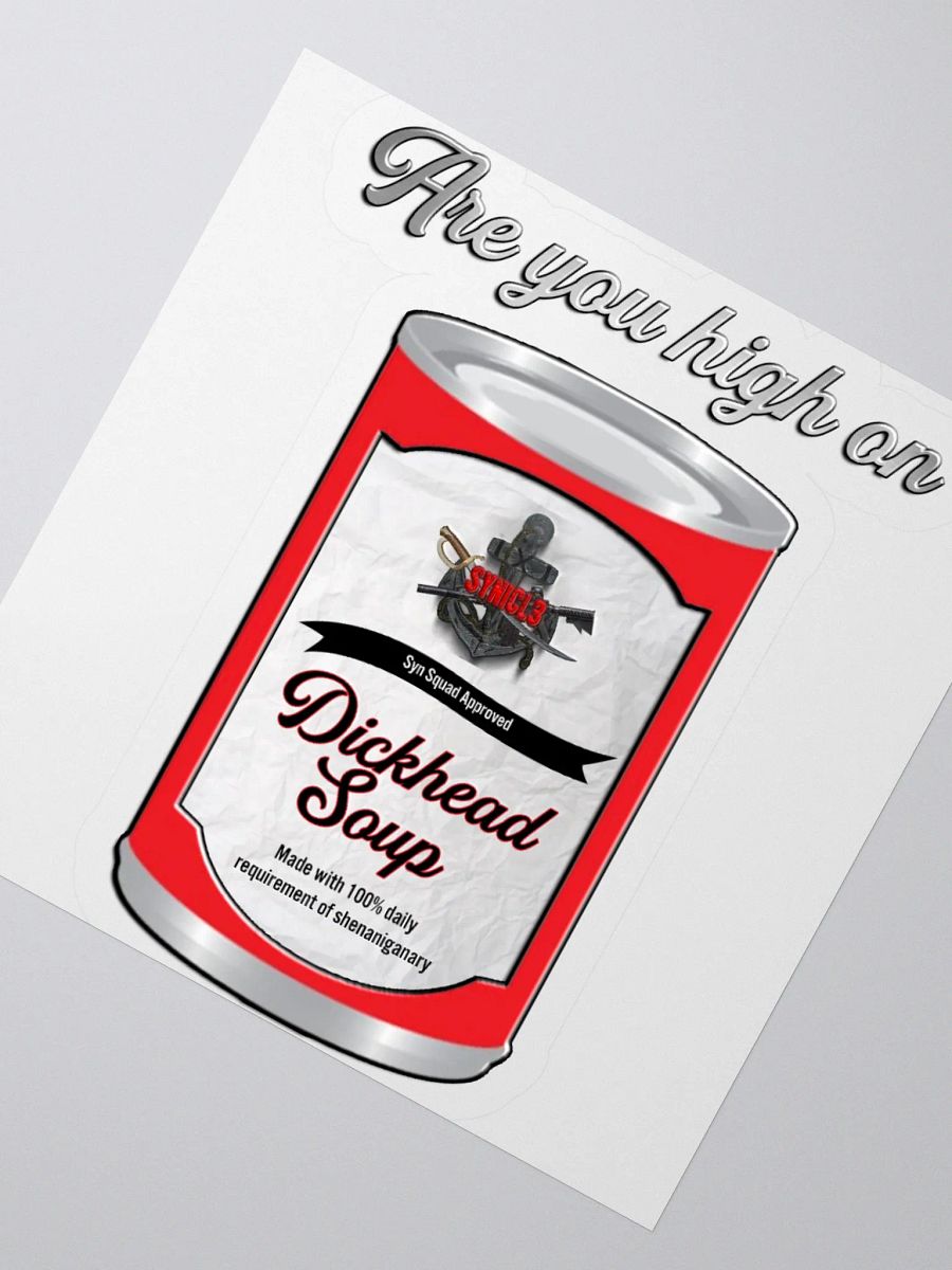 Synisisms - Soup Sticker product image (6)
