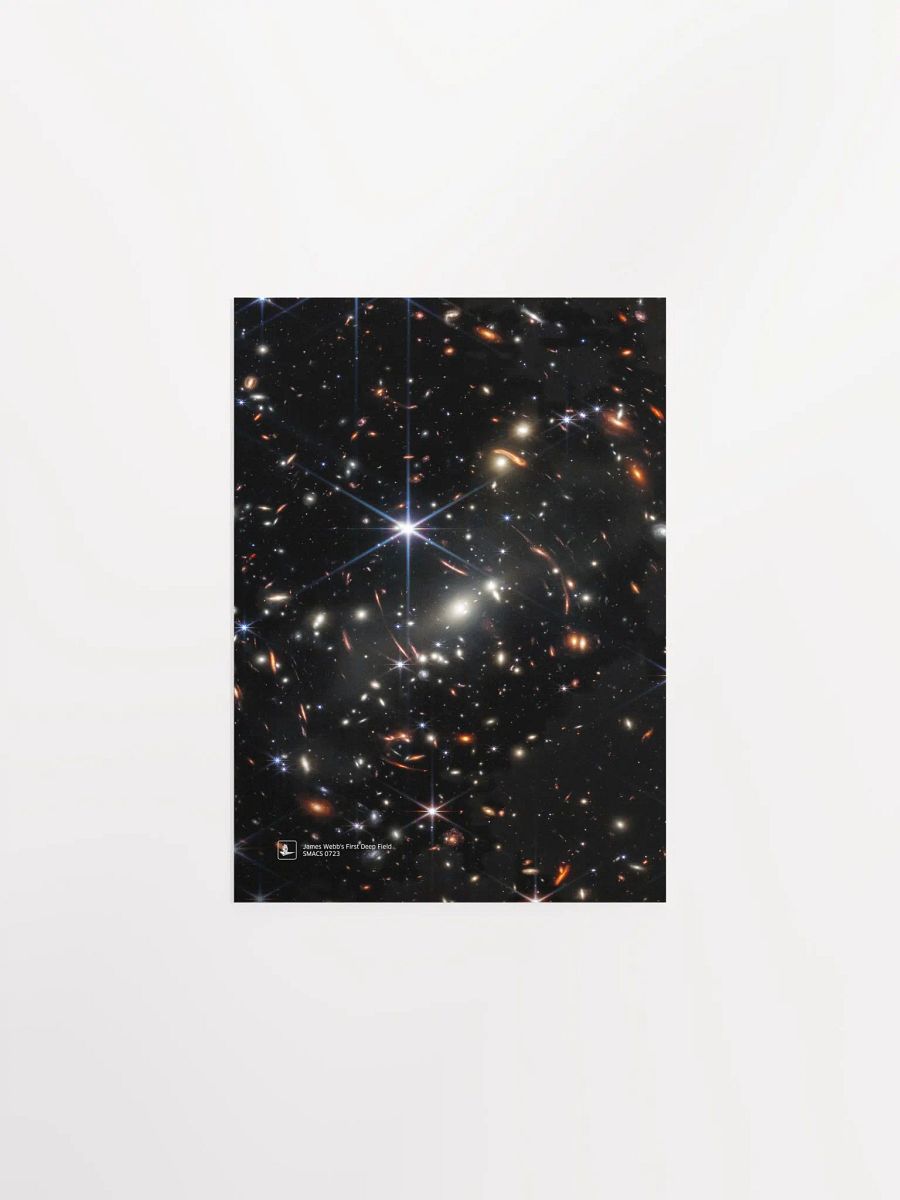 James Webb's First Deep Field (James Webb/JWST) — space poster, science poster, space photo, space art, jwst picture product image (11)