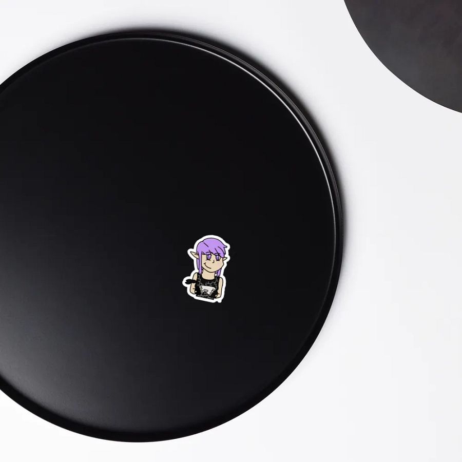 Loki in prompto cosplay sticker product image (4)