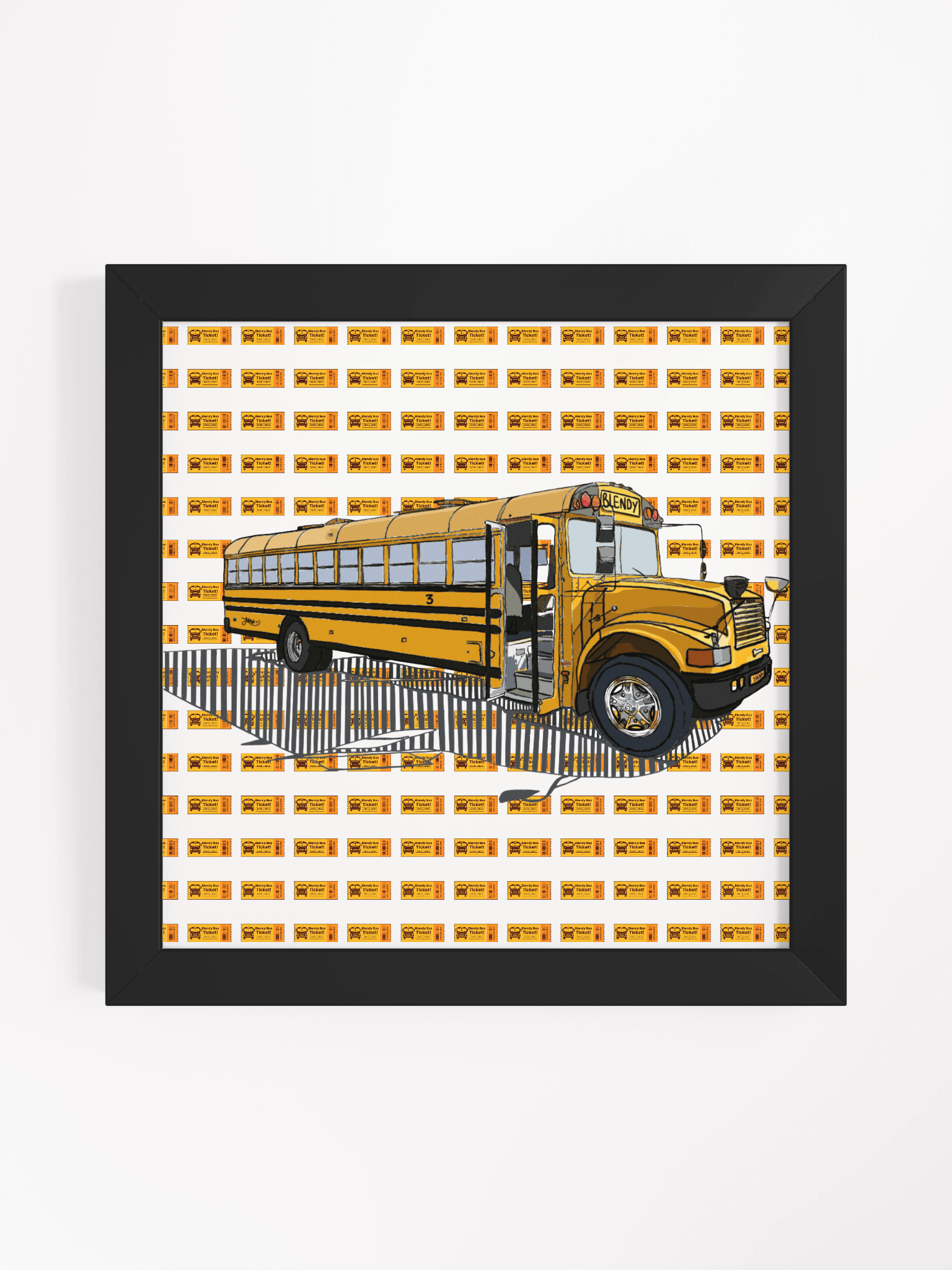 Blendy School Bus Adventure Poster product image (1)