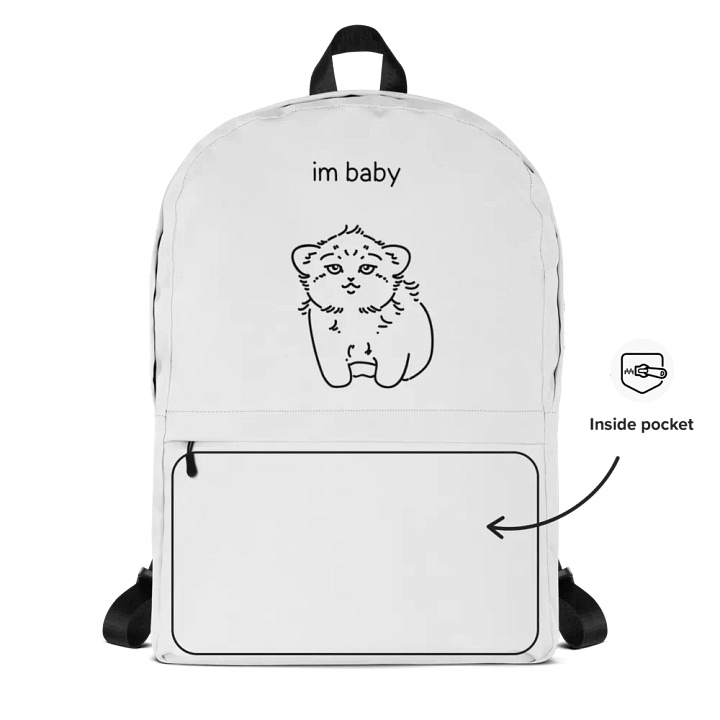 I'm Baby Manul - Backpack product image (2)