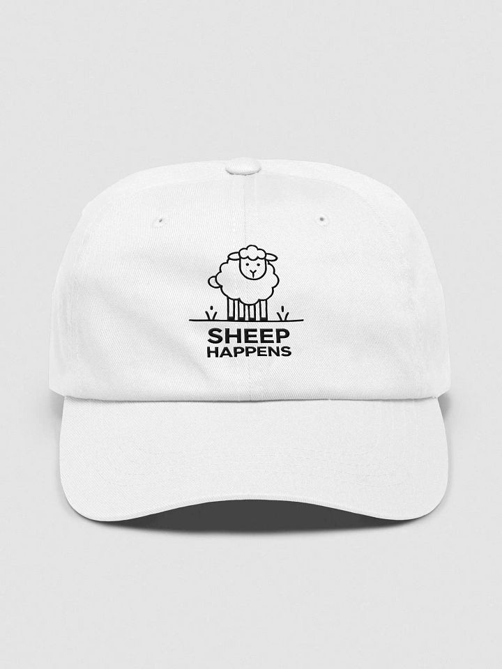 Sheep happen Dad Hat product image (4)