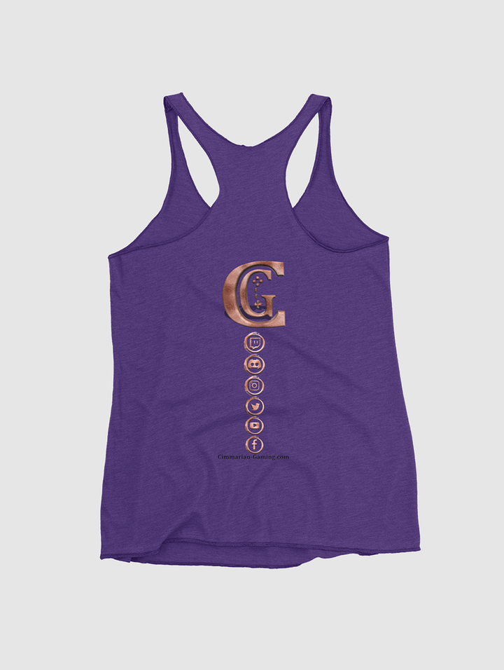 Rose Gold Logo Women's Racerback Tank product image (2)