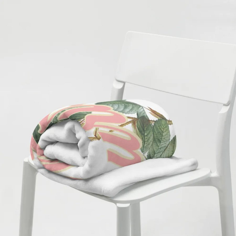 Flourish Floral Throw Blanket product image (19)