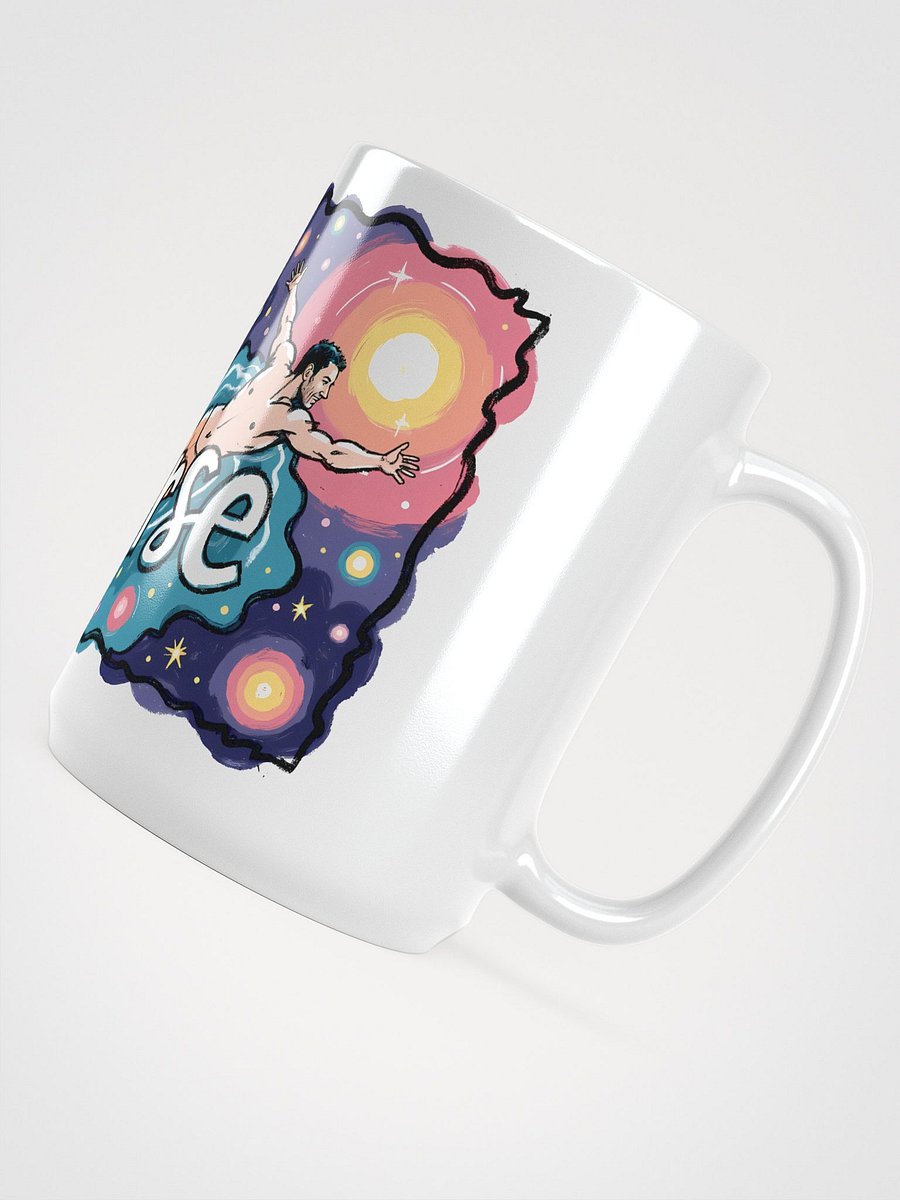 Stellar Journey: Swimming the U-Verse Glossy Mug product image (4)