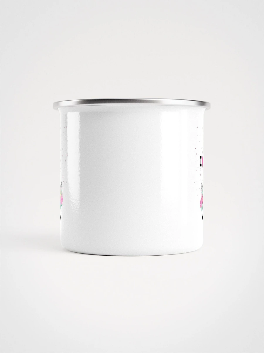I Love Unicorns Enamel Mug product image (5)
