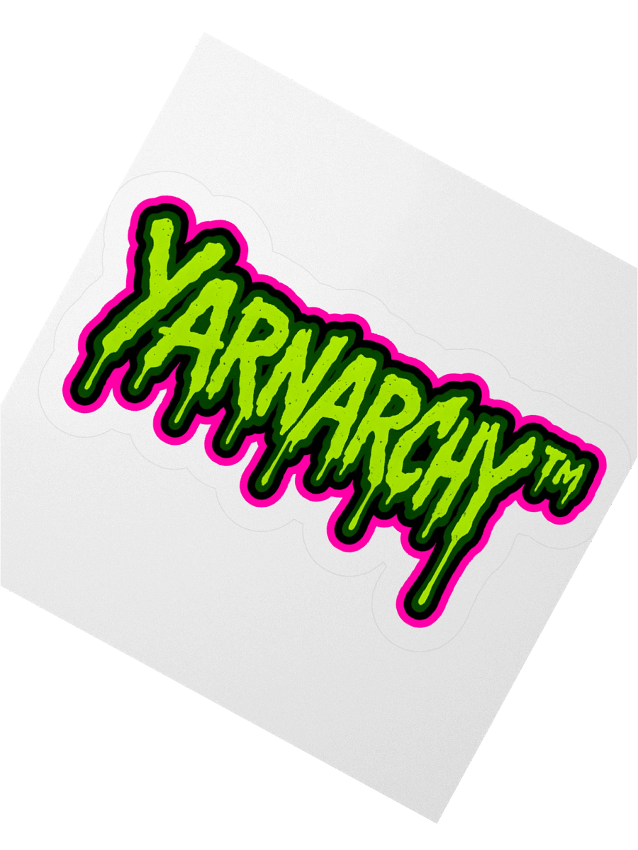 Yarnarchy™ Sticker – Feral Fiber Edition product image (2)
