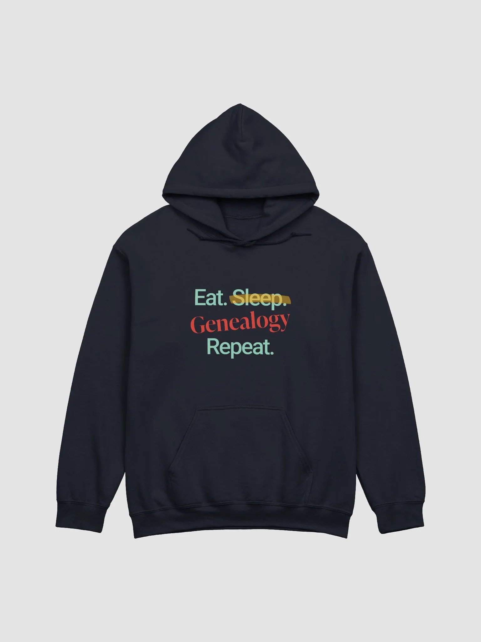 Eat, Genealogy, Repeat - Dark - Classic Hoodie product image (3)