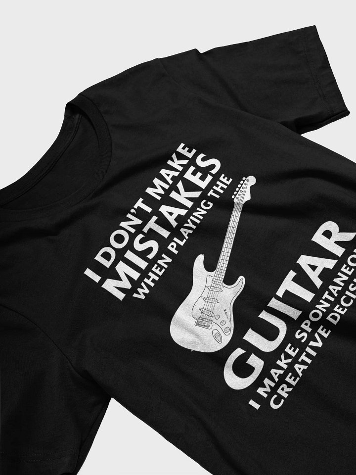 Spontaneous Decisions Guitar T-Shirt product image (2)