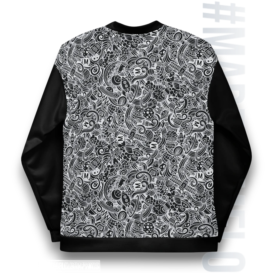 Dark Space Scribble - Ultimate Bomber Jacket | #MadeByMELO product image (2)