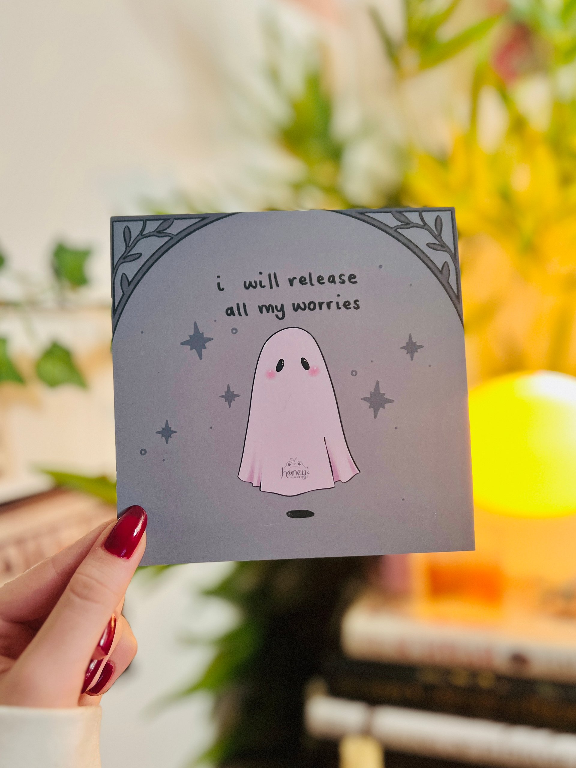 I will release all my worries art print product image (1)