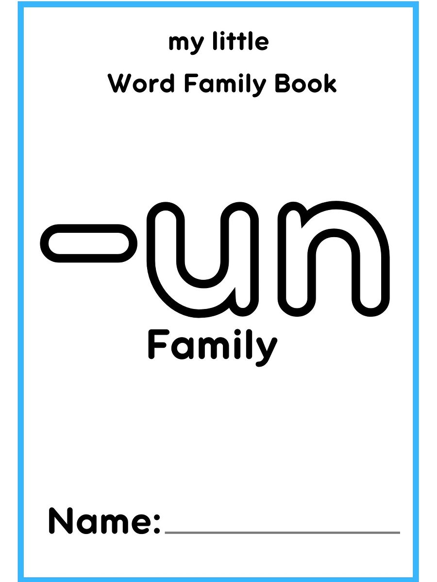 CVC Words Word Family Books product image (8)