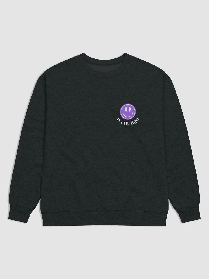 1v1 Me Bro Smiley Crew product image (1)