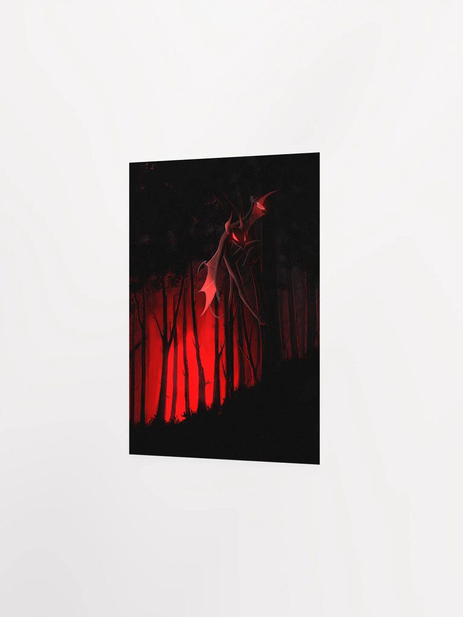 Red Forest Matte Poster product image (19)