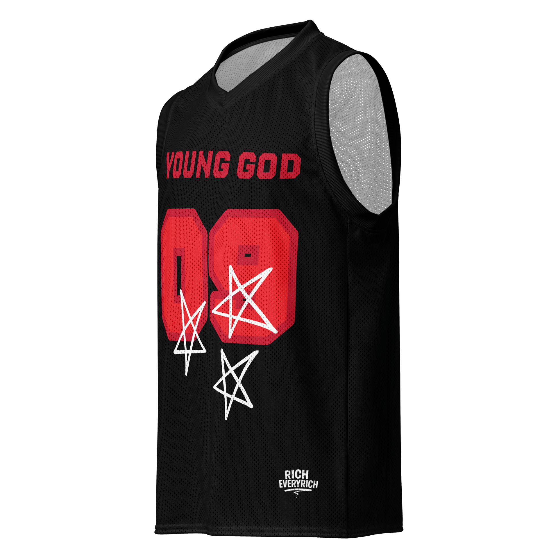 YOUNG GOD 09 All-Over Print Basketball Jersey product image (1)