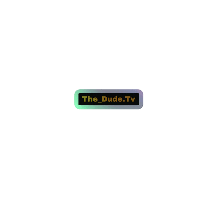 The OG logo sticker (holographic) product image (1)