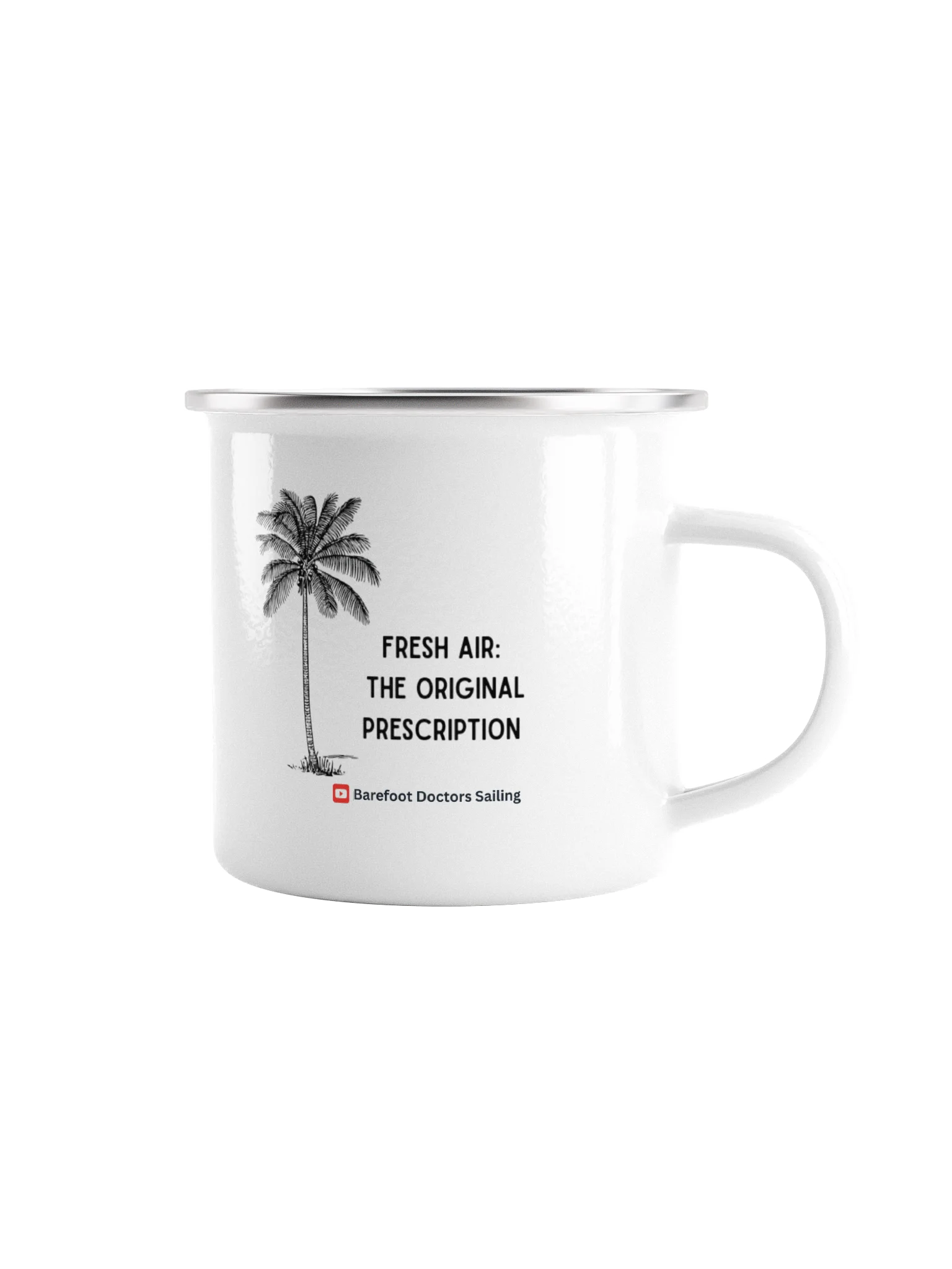 Barefoot Doctors Enamel Adventure Mug product image (1)
