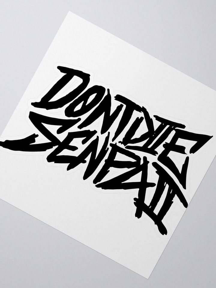 DontDieSenpai Sticker product image (2)