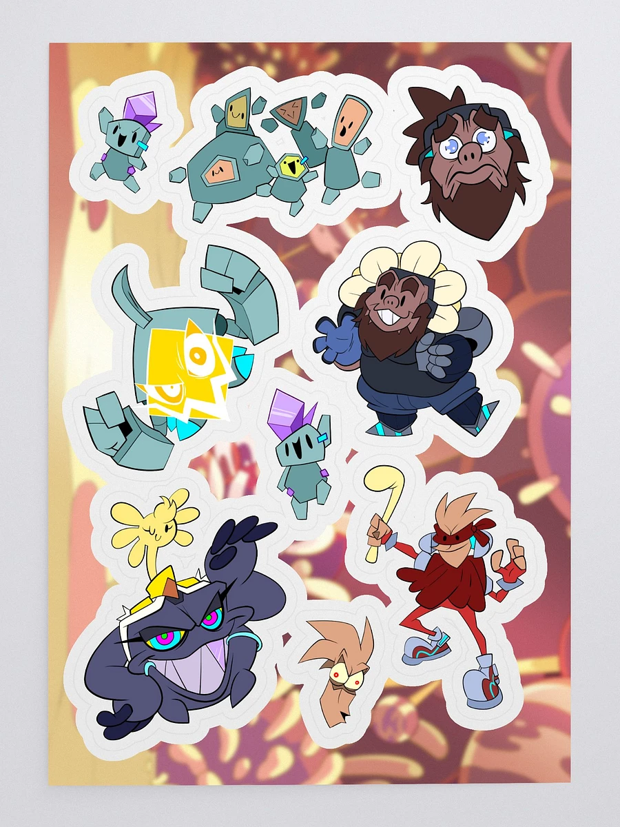 Monkey Wrench Ep 2 - Sticker sheet product image (3)