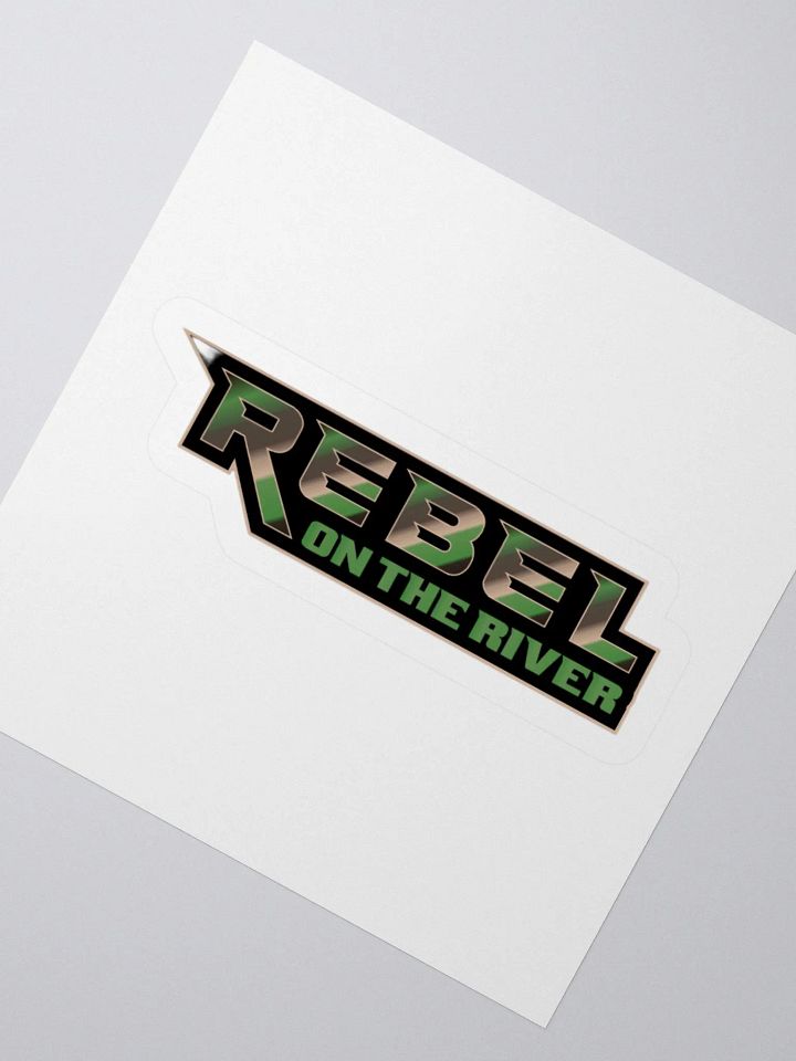 Rebel On The River Kiss Cut Stickers product image (5)