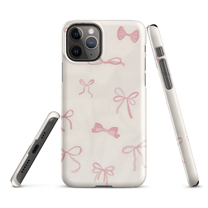 Pretty in Pink Bows iPhone® Snap Case product image (2)