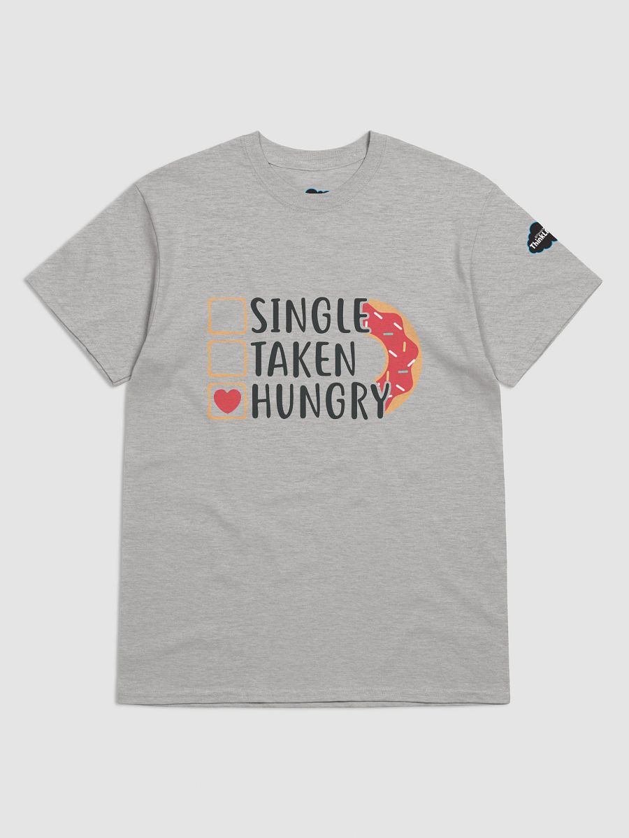 Single. Taken. Hungry. (Donut Edition) – Light Tee product image (3)