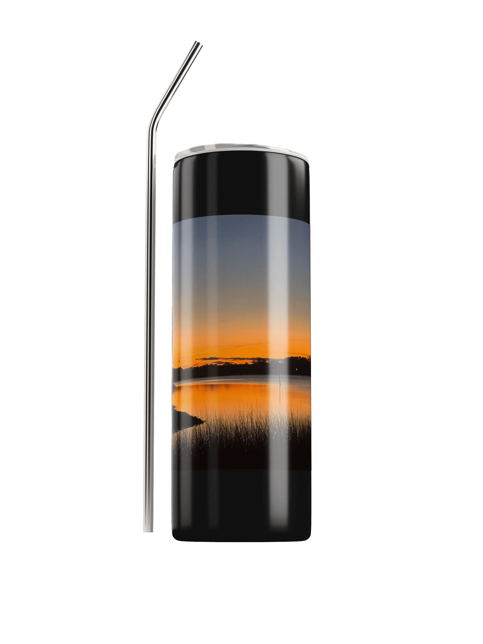 Sunrise Reflections Stainless Steel Tumbler product image (1)