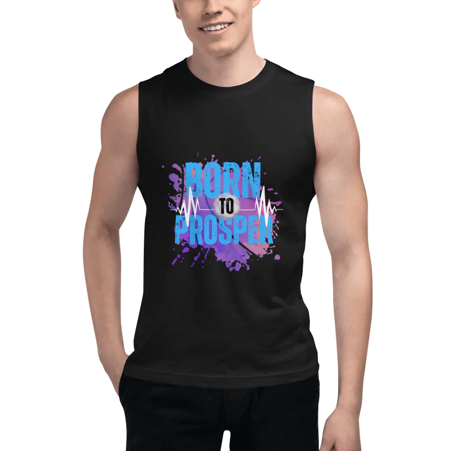 Expressive Born to Prosper Muscle Tank product image (3)