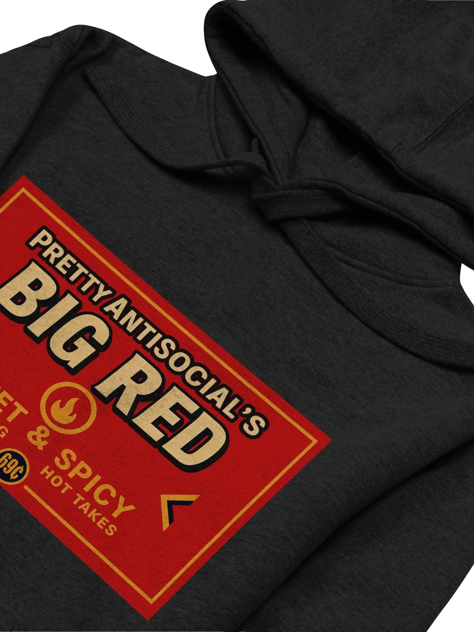 Pretty AntiSocial “BIG RED” Hoodie product image (3)