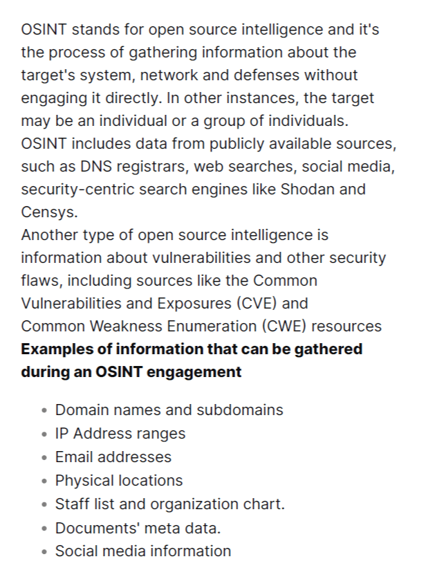 Open Source Intelligence (OSINT) Study Notes product image (2)