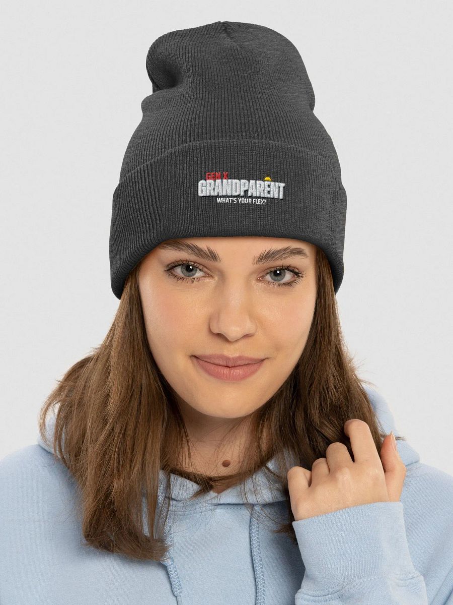 GenX Grandparent Flex Cuffed Beanie product image (1)