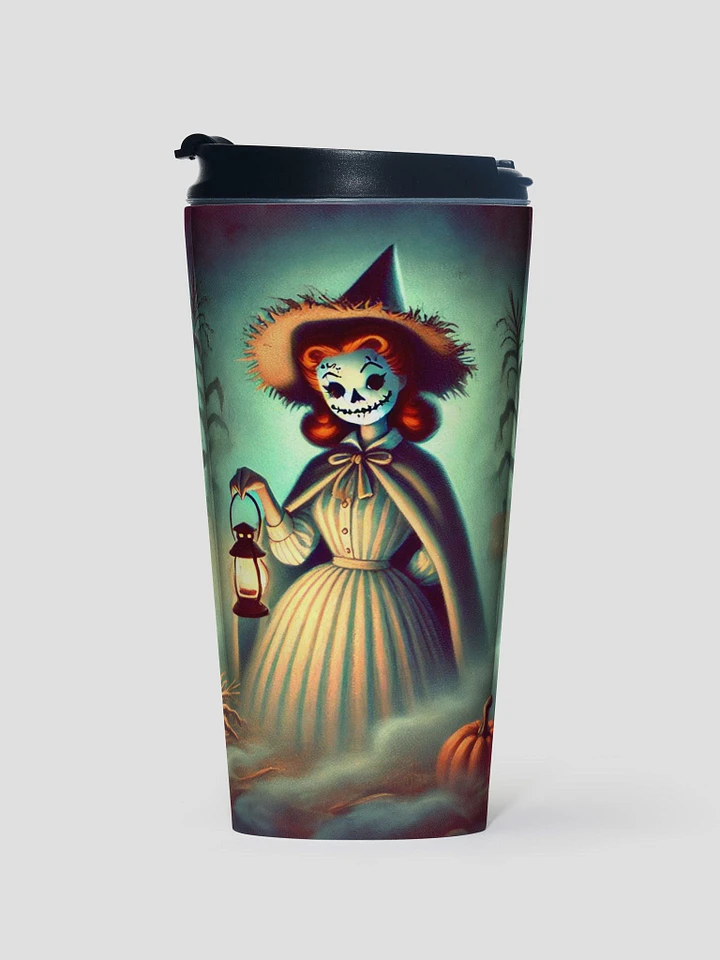 Scary Scarecrow Halloween Stainless Steel Travel Mug product image (1)