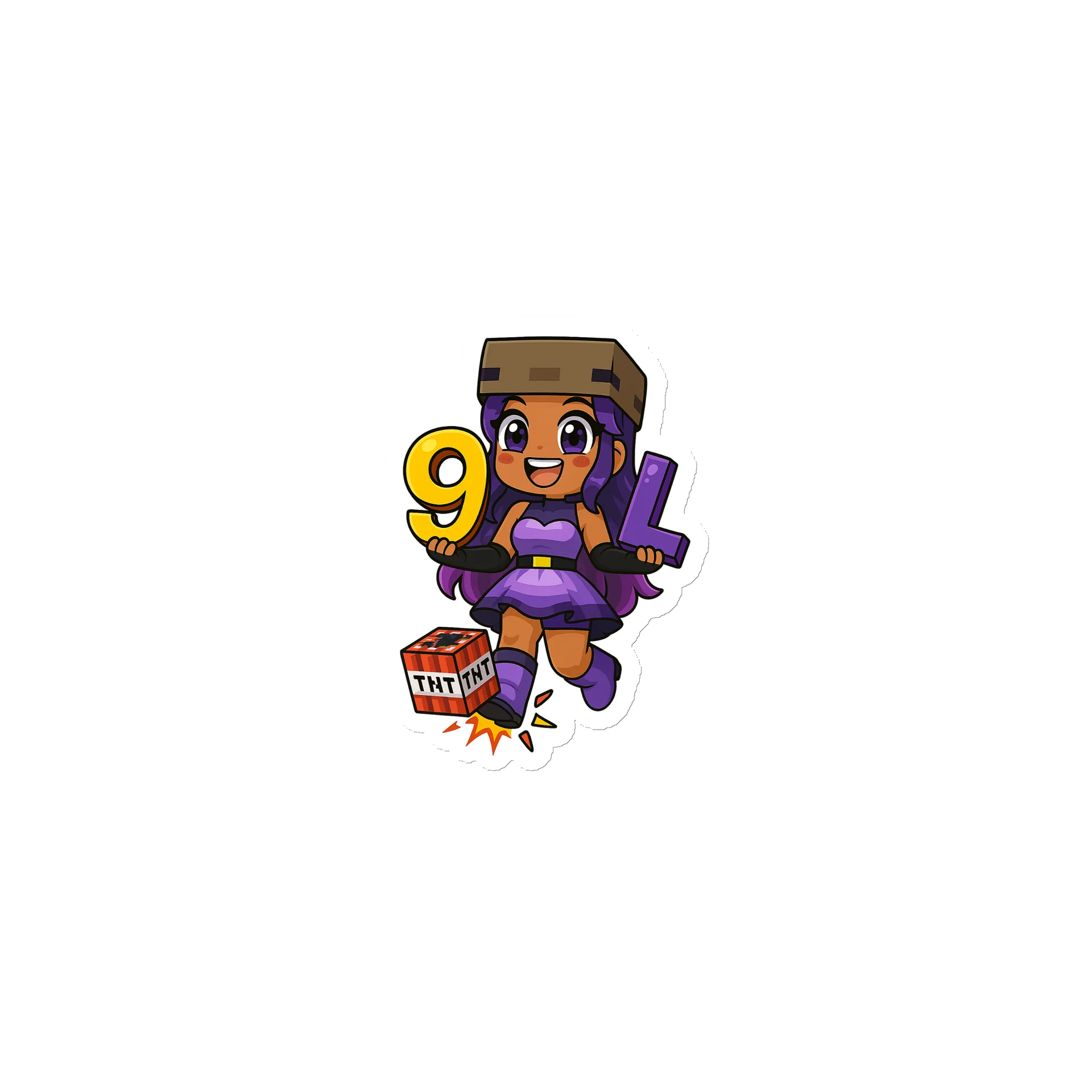 9LS4 Lawless_Fern Die-Cut Magnets product image (1)