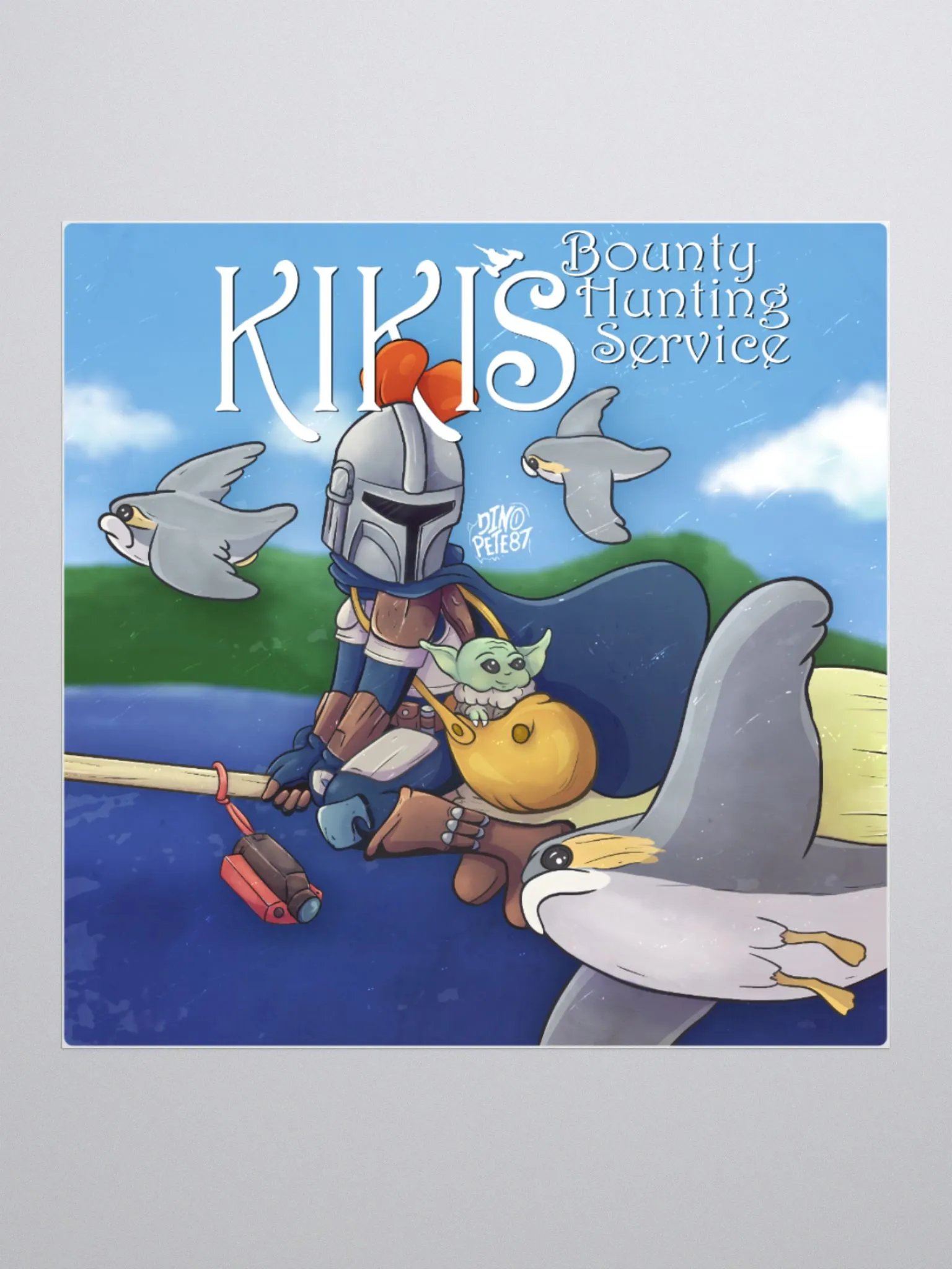 Kiki's Bounty Hunting Service Sticker product image (2)