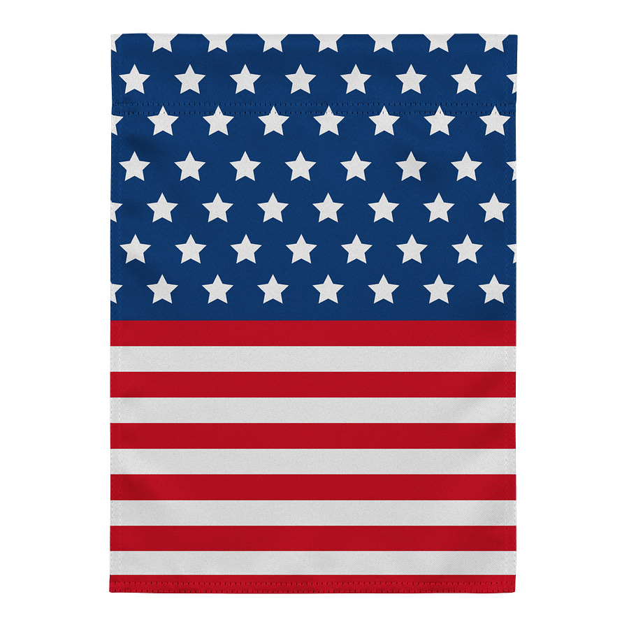 Exclusive Design: Scattered Stars American Flag Garden Flag product image (2)