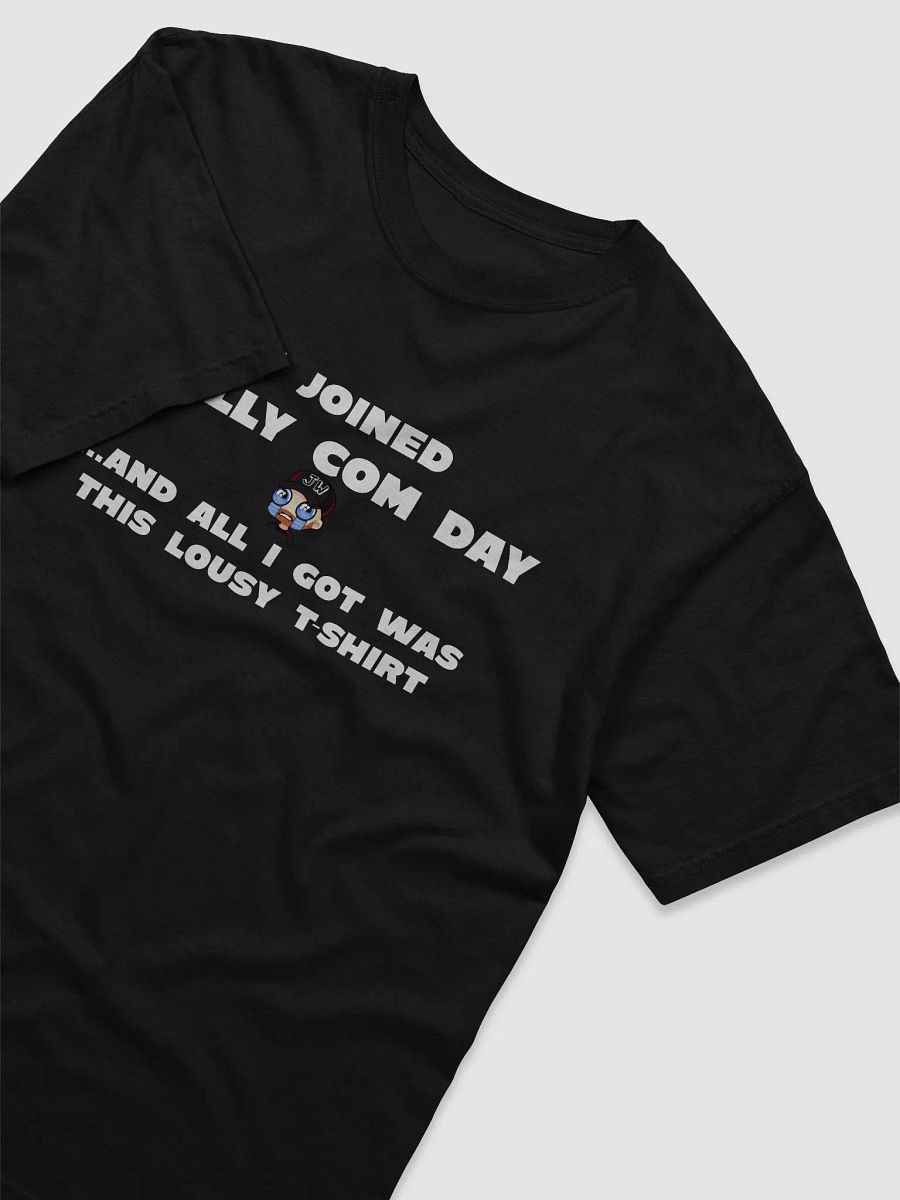 RealWally - Wally Com Day T-shirt Black product image (3)