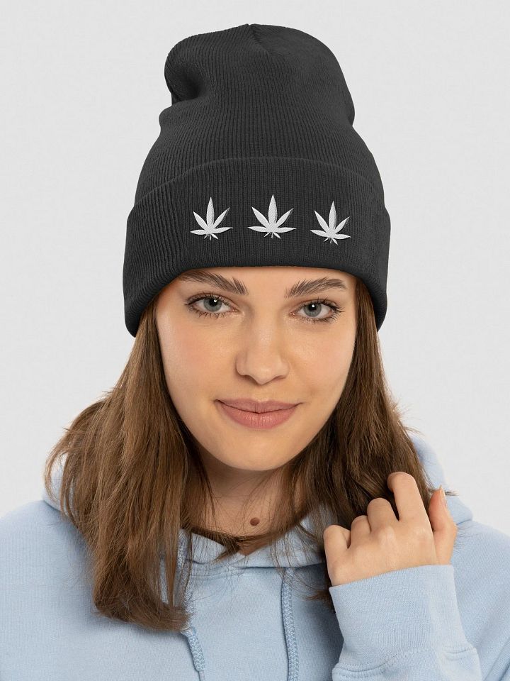 MARIJUANA LEAVES Beanie product image (1)