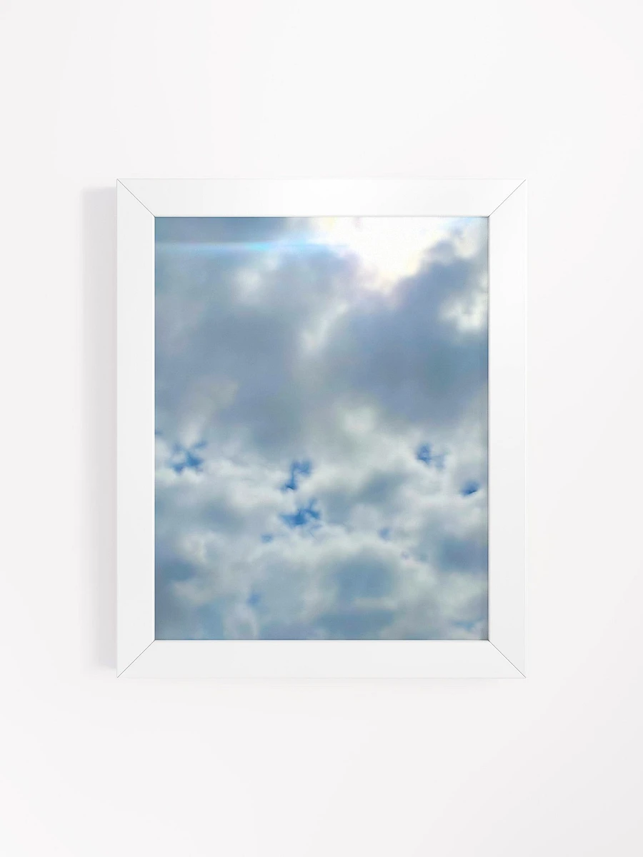 Clouds Above a Park Framed Poster product image (30)