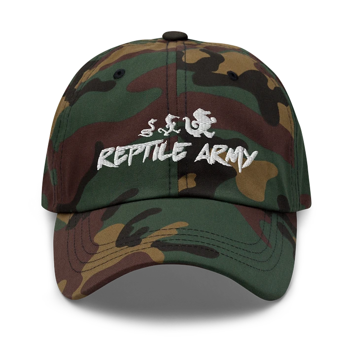 Reptile Army Dad Hat product image (1)